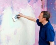 Do-it-yourself wall putty for wallpaper