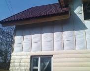 Vapor barrier for the walls of a wooden house