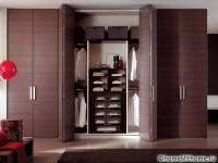 Sliding doors for dressing room