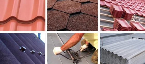 Roofing materials for the roof: types and prices