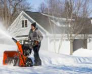 Snow removal equipment for home and summer cottages