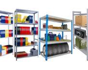 Prefabricated metal racks