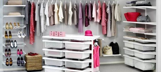 Storage systems for the dressing room