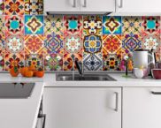 Kitchen tile for apron