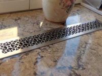 Decorative lattice for window sill and table top