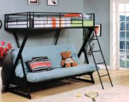 Bunk bed with sofa