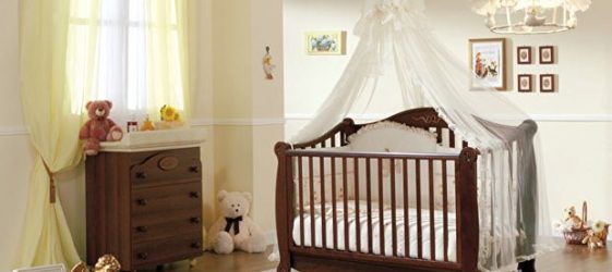 Baby cot canopy