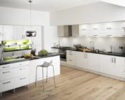 White kitchens in the interior