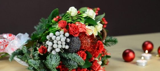 DIY New Year's bouquet