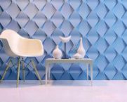 3D panels for walls in the interior