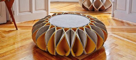 DIY ottoman