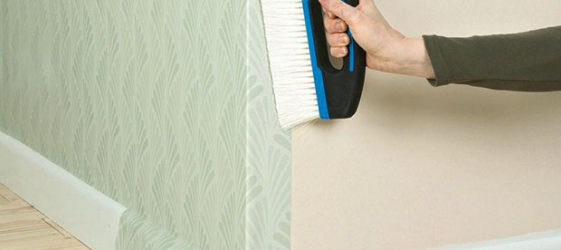 Non-woven wallpaper: how to glue